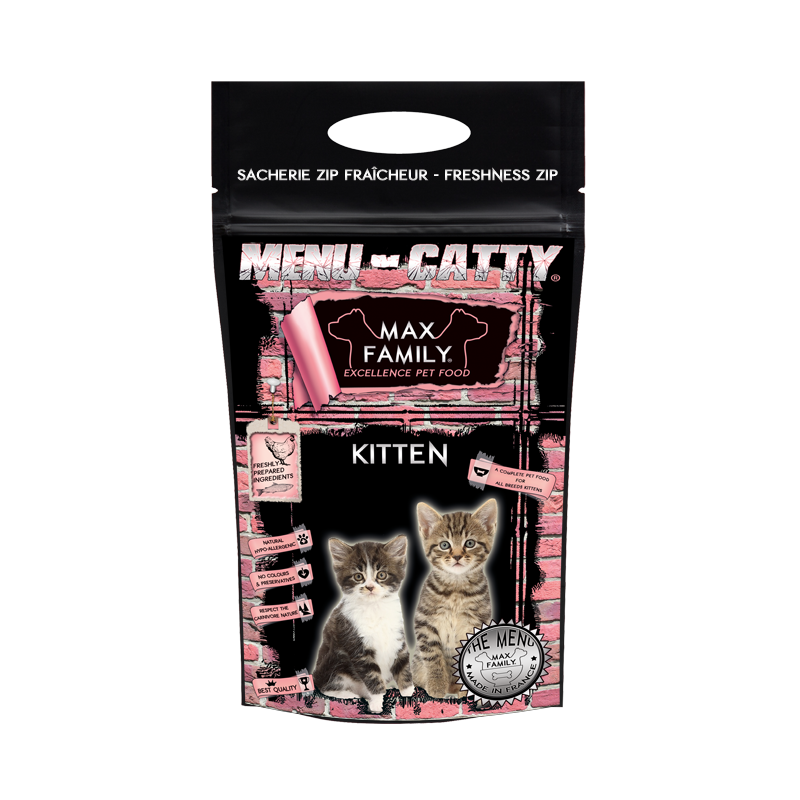 Menu CATTY Kitten - by MAX FAMILY