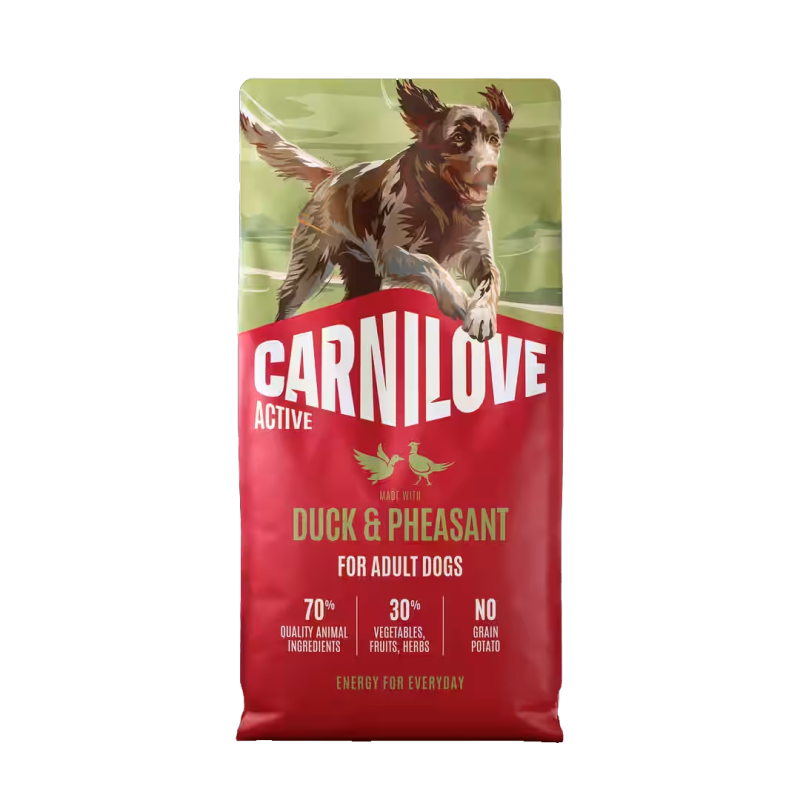 10 sacs CARNILOVE Duck 12kg