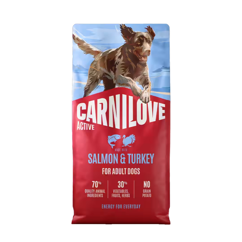 10 sacs CARNILOVE Salmon 12kg