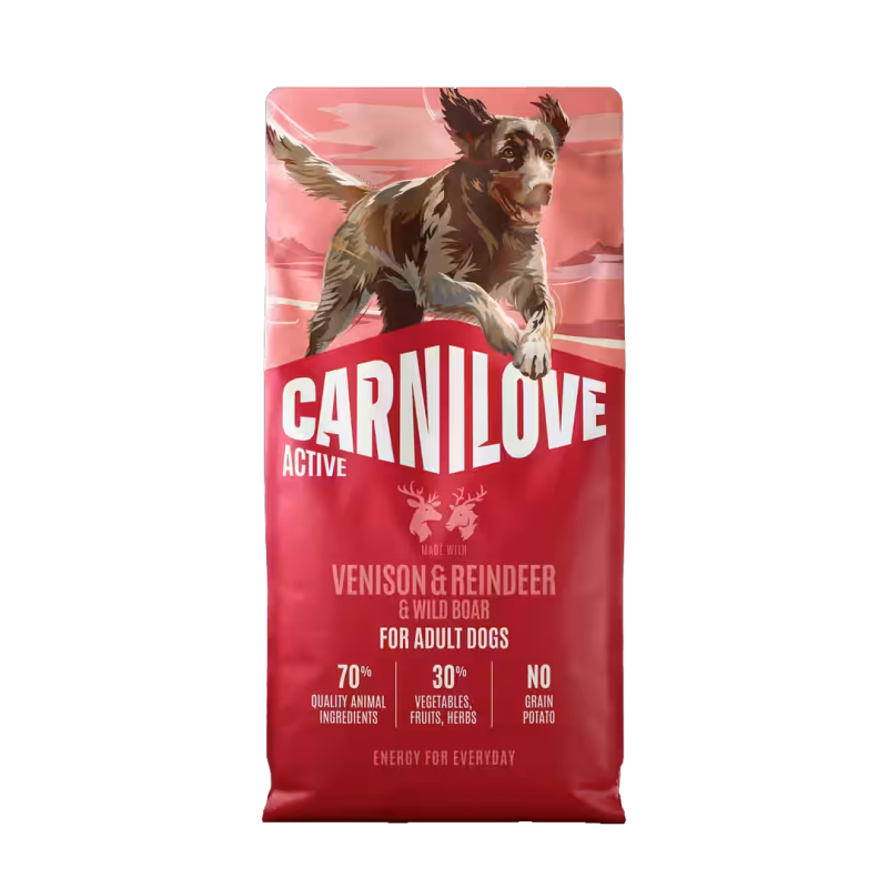 10 sacs CARNILOVE Reindeer 12kg
